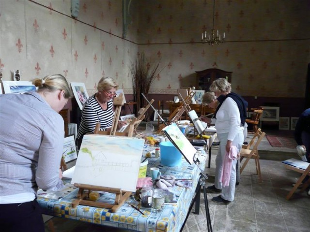 Painting a week  in the Morvan France 5