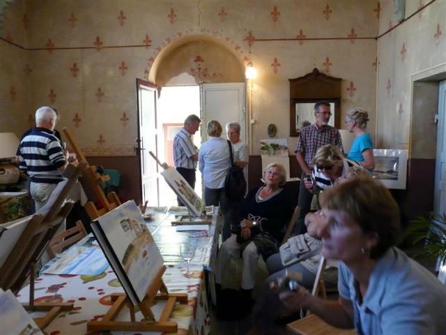 Painting a week  in the Morvan France 14